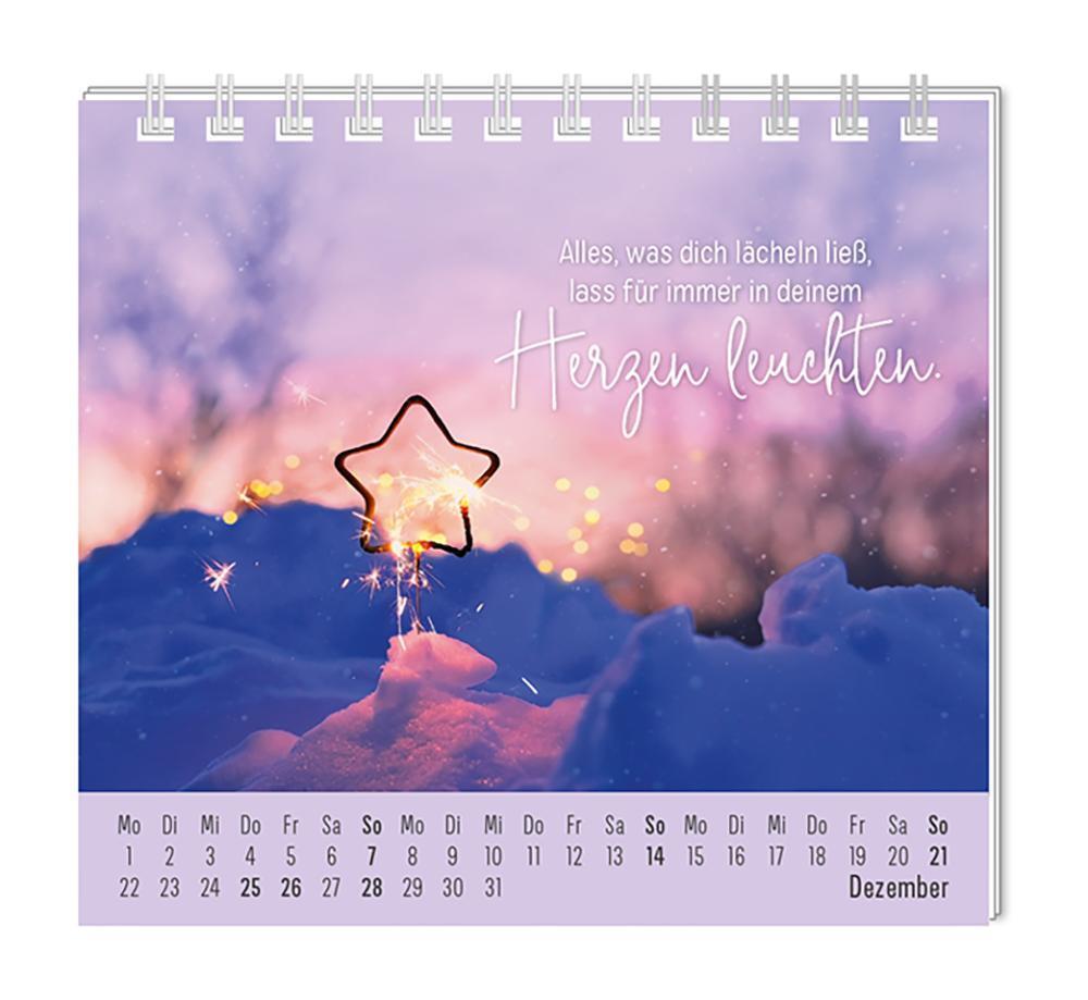 Bild: 9783986361075 | Mini-Kalender 2025 Eine Extraportion Glück für dich! | Mini-Kalender