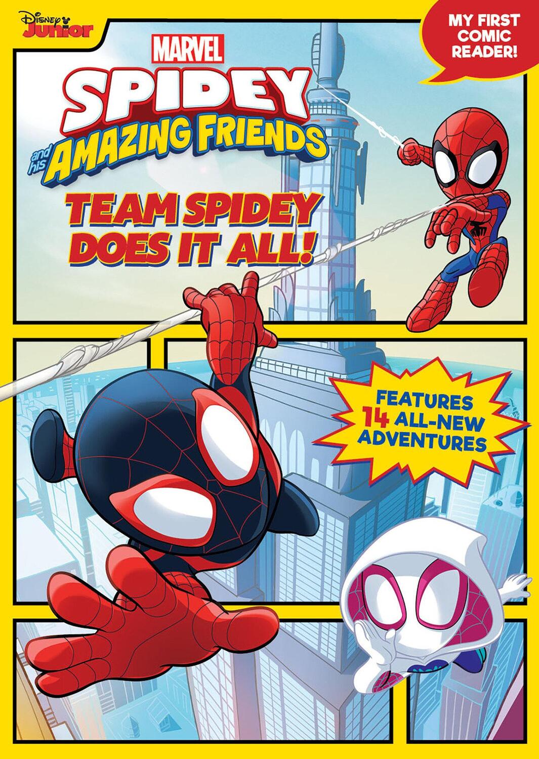 Cover: 9781368076074 | Spidey and His Amazing Friends: Team Spidey Does It All! | Books