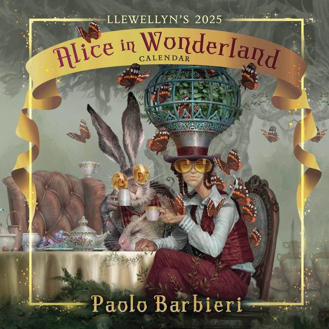 Cover: 9780738778044 | Llewellyn's 2025 Alice in Wonderland Calendar | Paolo Barbieri | 2025