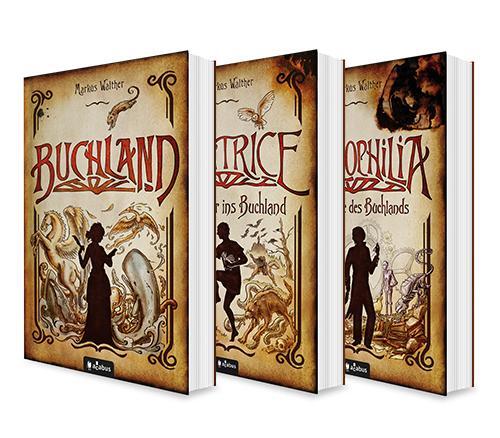 Cover: 9783910279162 | Buchland Band 1-3: Buchland / Beatrice. Rückkehr ins Buchland /...