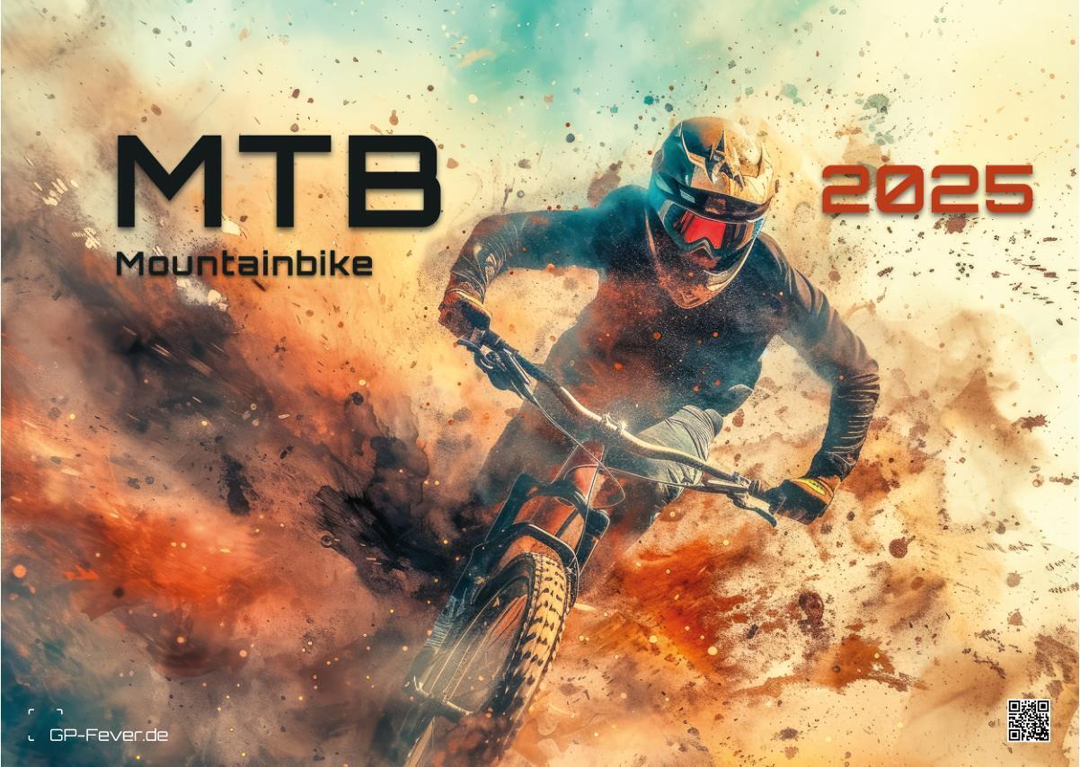 Cover: 9783986734138 | MTB Mountainbike - 2025 - Kalender DIN A3 | GP-Fever.de | Kalender