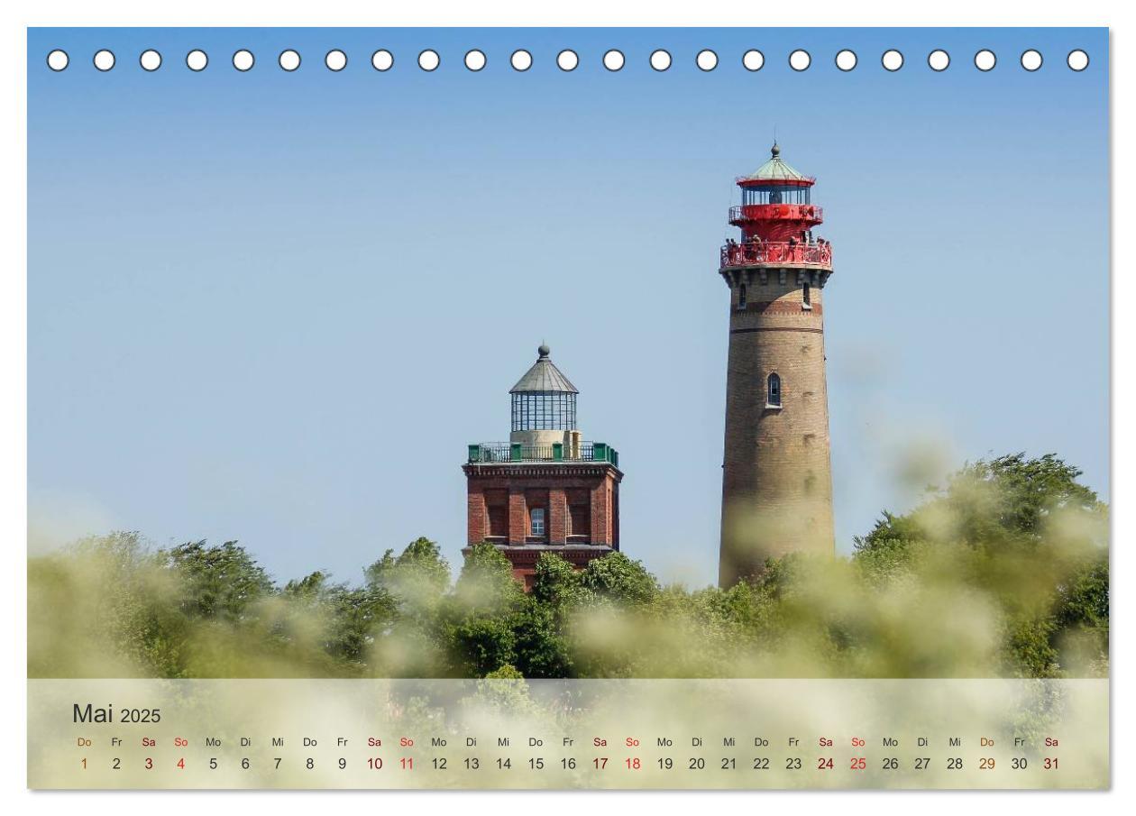 Bild: 9783435502158 | Insel Rügen und Hiddensee (Tischkalender 2025 DIN A5 quer),...