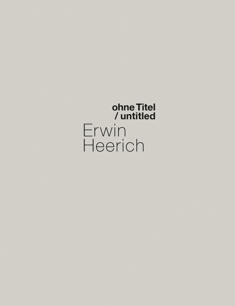 Cover: 9783868327120 | Erwin Heerich. ohne Titel/ untitled | Moyland (u. a.) | Taschenbuch