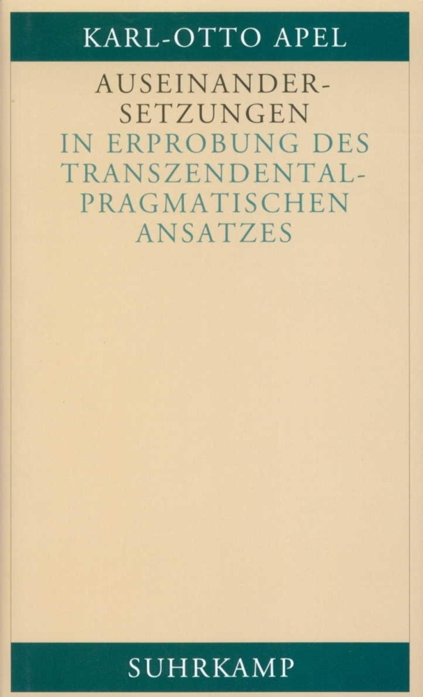 Cover: 9783518582602 | Auseinandersetzungen in Erprobung des transzendental-pragmatischen...