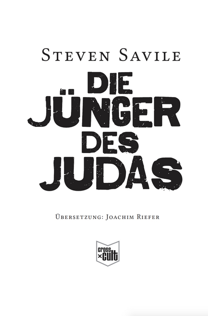 Bild: 9783959815079 | Die Jünger des Judas | Steven Savile | Taschenbuch | 448 S. | Deutsch