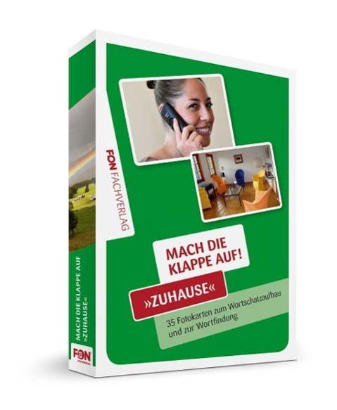 Cover: 9783943155419 | Mach die Klappe auf - Zuhause | Bildkarten zur Sprachförderung | Box