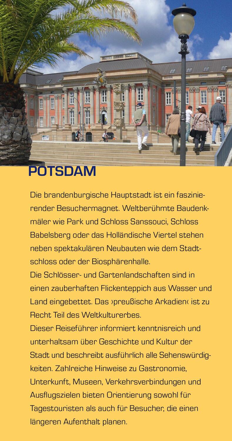 Bild: 9783897945678 | Reiseführer Potsdam | Kristine Jaath | Taschenbuch | 240 S. | Deutsch