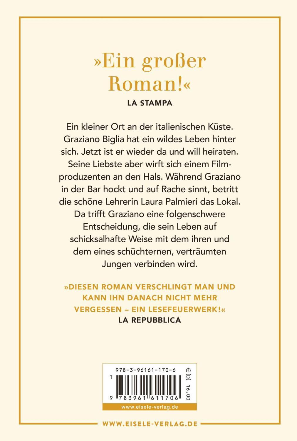 Rückseite: 9783961611706 | Fort von hier | Roman | Niccolò Ammaniti | Taschenbuch | 592 S. | 2023