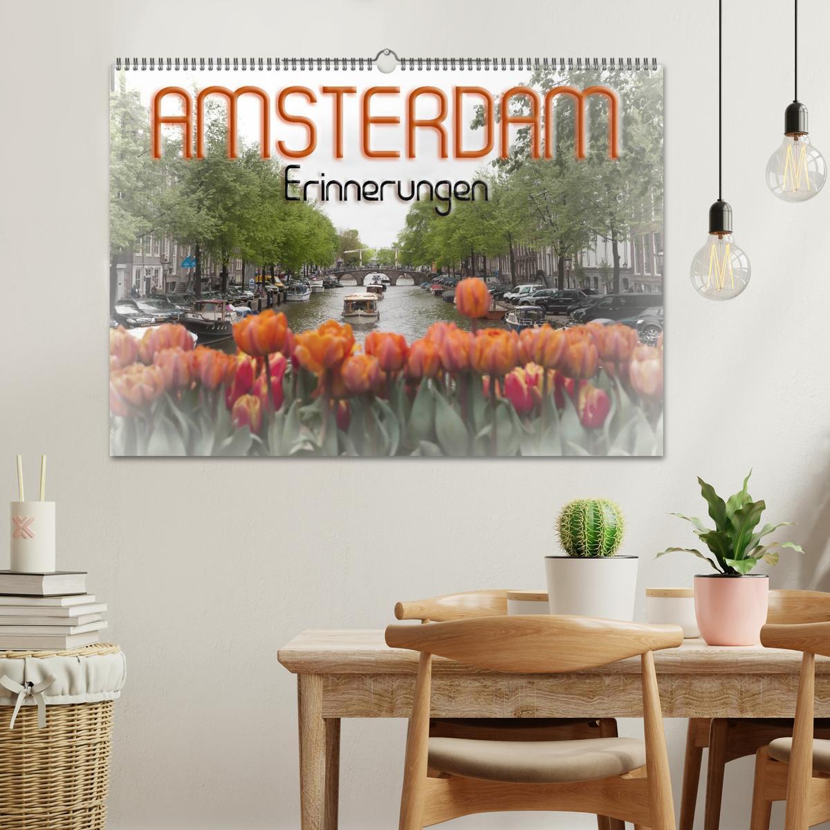 Bild: 9783457225592 | AMSTERDAM Erinnerungen (Wandkalender 2025 DIN A2 quer), CALVENDO...