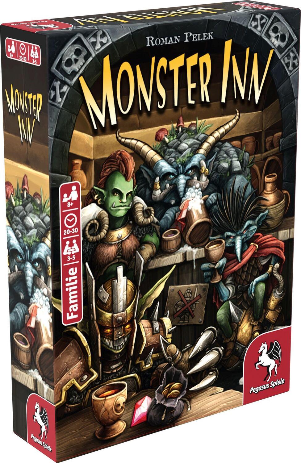Cover: 4250231734342 | Monster Inn | Spiel | Deutsch | 2022 | Pegasus Spiele GmbH