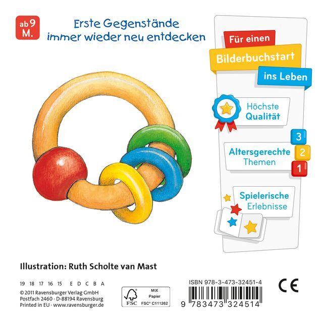 Bild: 9783473324514 | Mein erstes Gucklochbuch | Ruth Scholte van Mast | Buch | Unzerr.