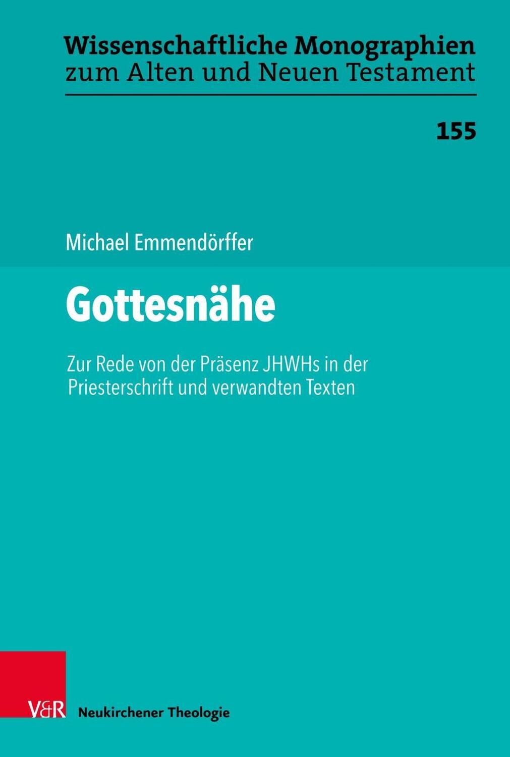 Cover: 9783788733384 | Gottesnähe | Michael Emmendörffer | Buch | 307 S. | Deutsch | 2018