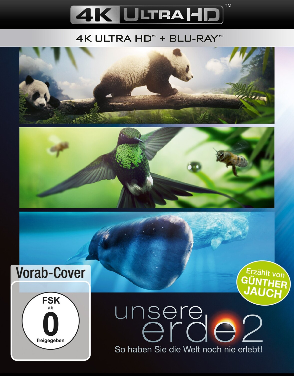 Cover: 4061229007542 | Unsere Erde 2 | 4K Ultra HD Blu-ray + Blu-ray | Richard Dale (u. a.)