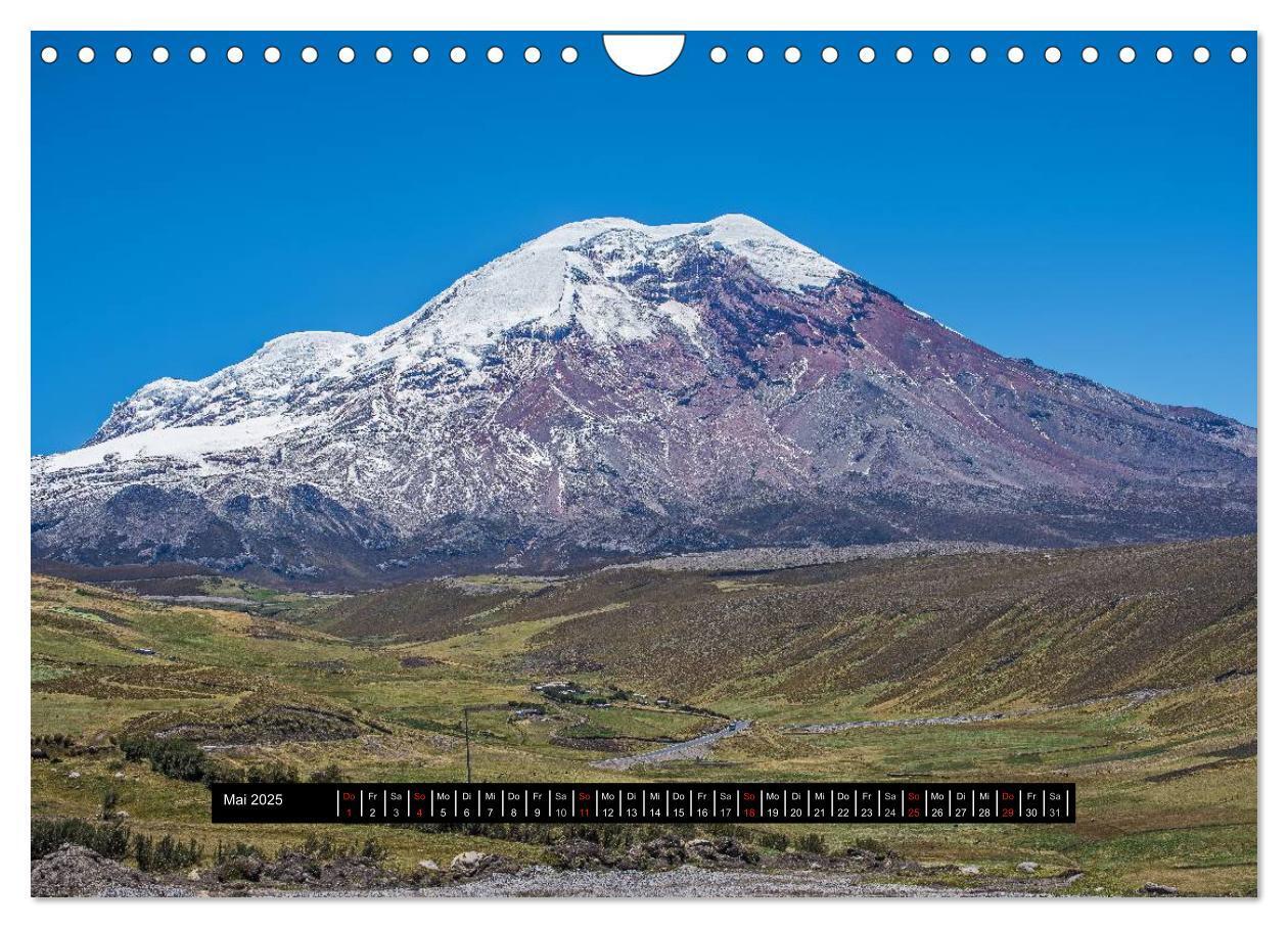 Bild: 9783435770823 | Ecuador (Wandkalender 2025 DIN A4 quer), CALVENDO Monatskalender