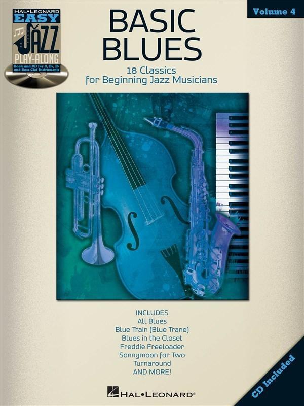 Cover: 9781458415189 | Basic Blues: Easy Jazz Play-Along Volume 4 | Hal Leonard Corp | Buch