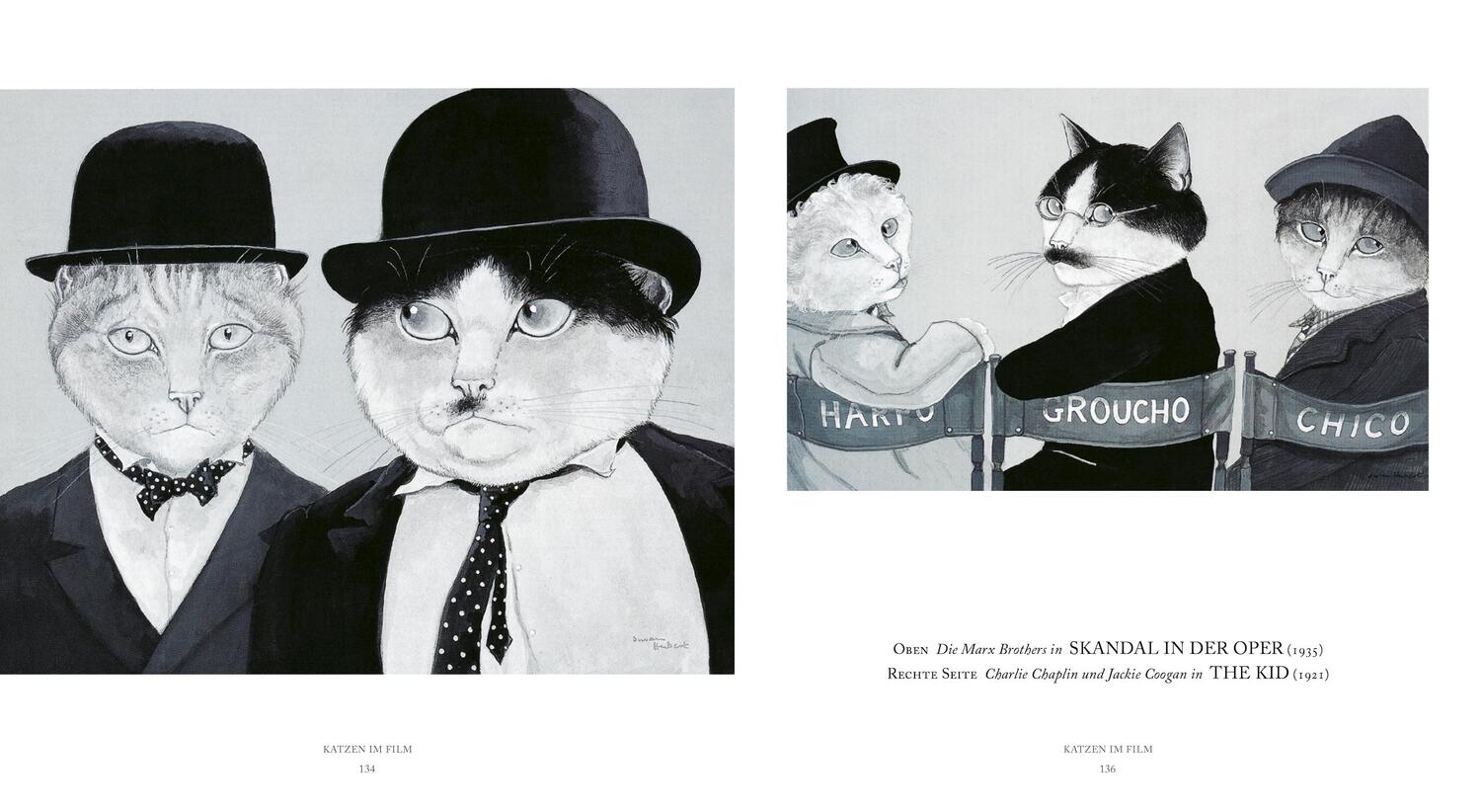 Bild: 9783283012427 | Katzenkunst | Ein Kompendium kultivierter Katzen in Kunst und Film