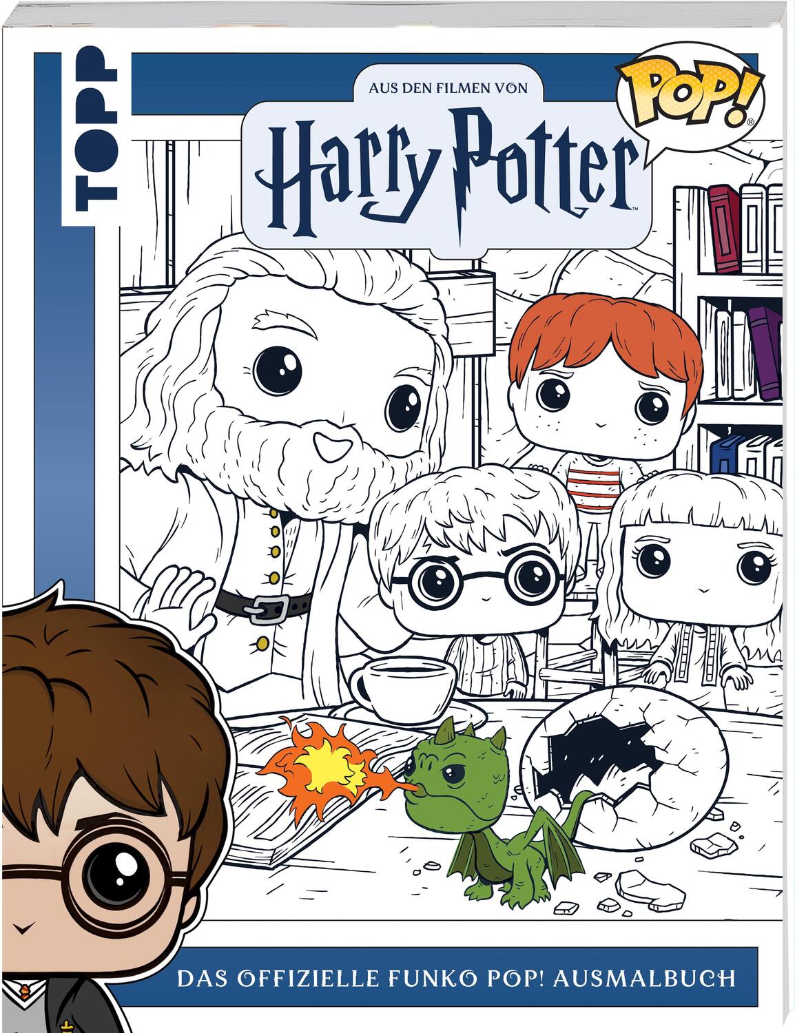 Cover: 9783735881472 | Das offizielle Funko Pop! Harry Potter Ausmalbuch | Frechverlag | Buch