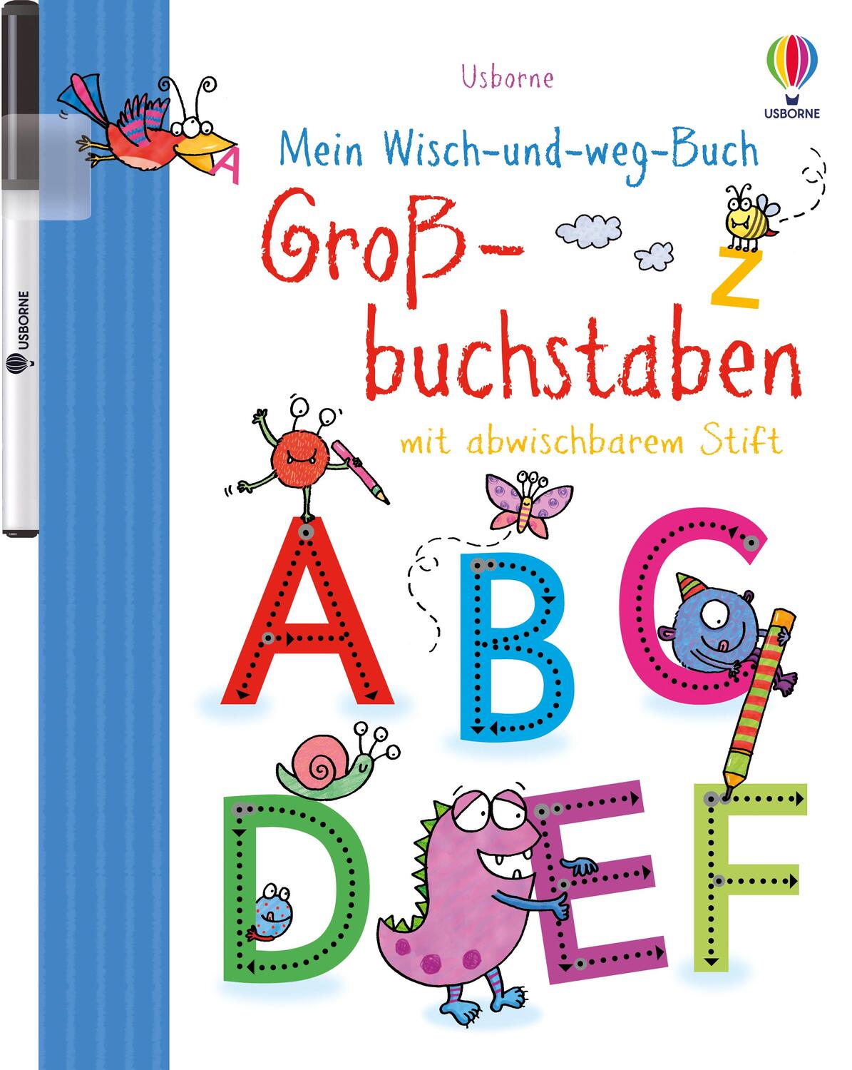 Cover: 9781782325017 | Mein Wisch-und-weg-Buch: Großbuchstaben | mit abwischbarem Stift