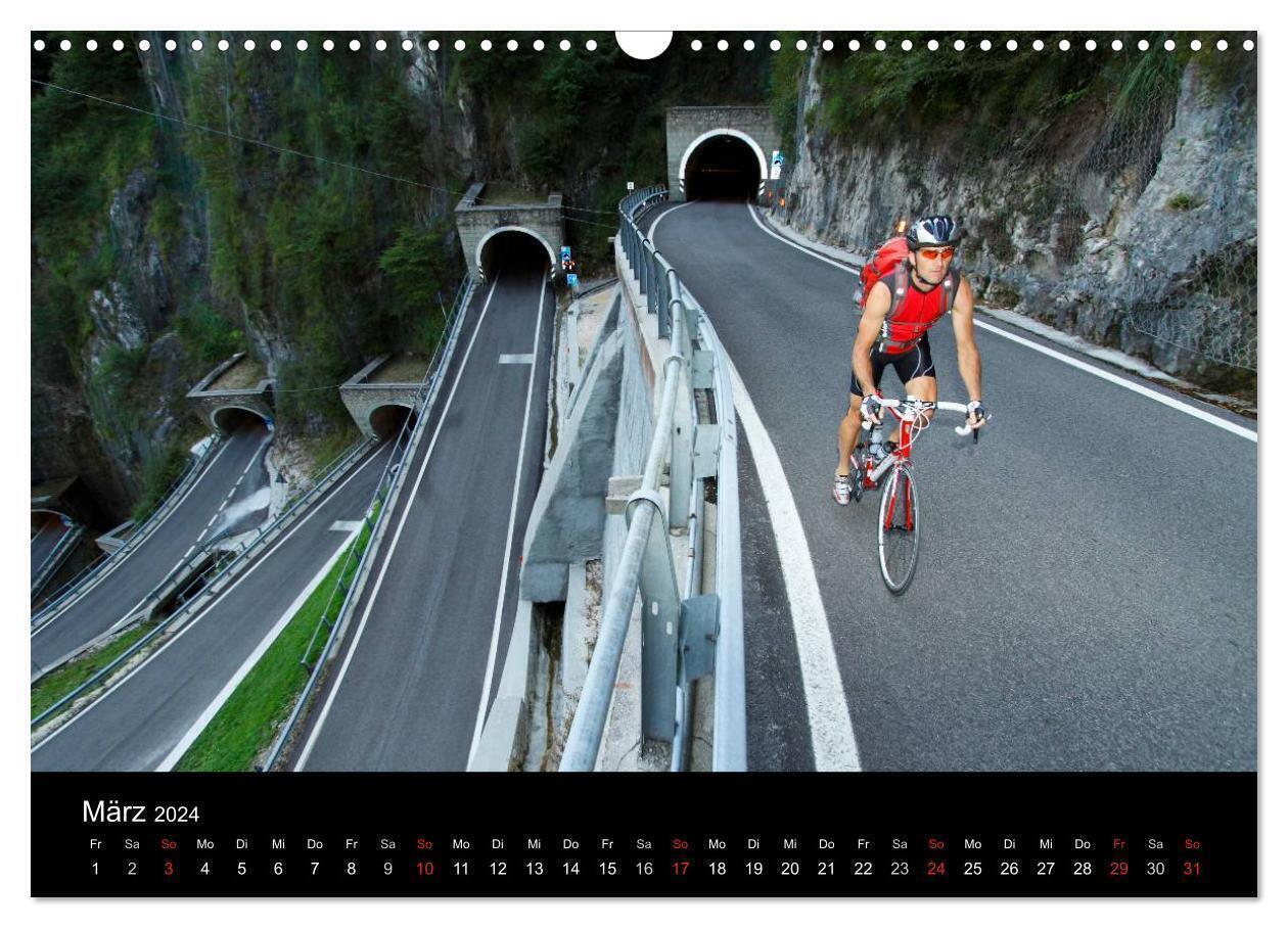 Bild: 9783675771130 | Alpenpässe auf dem Rennrad Vol. 2 (Wandkalender 2024 DIN A3 quer),...