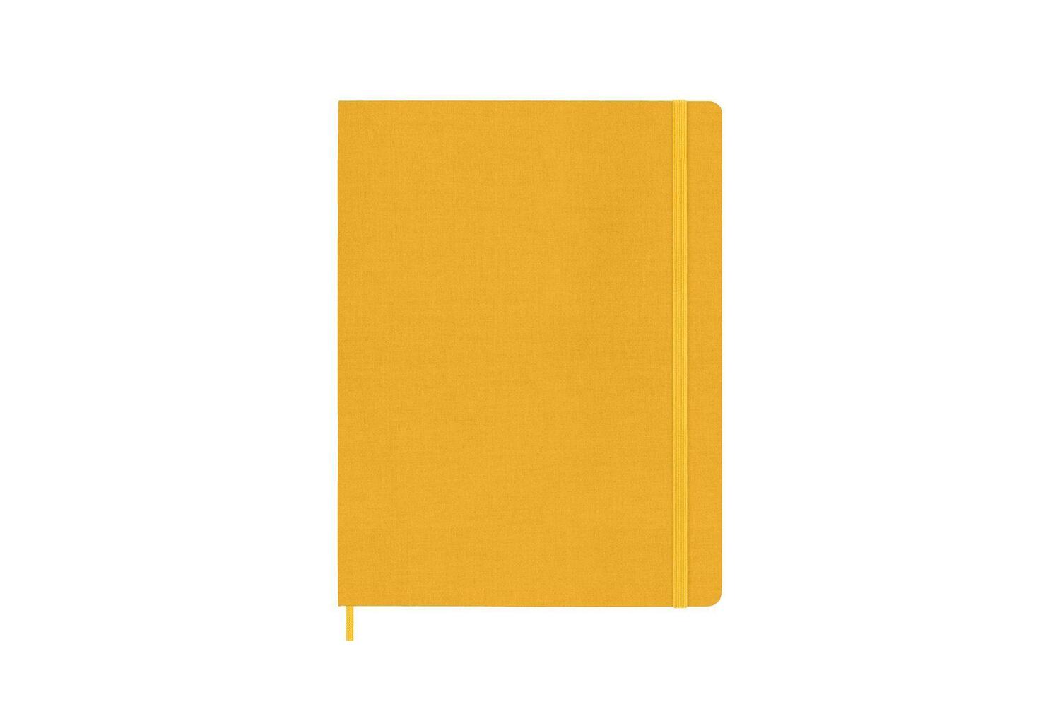 Cover: 8056598853087 | Moleskine Notizbuch - Color, XL, Liniert, Stoffeinband, Orangegelb