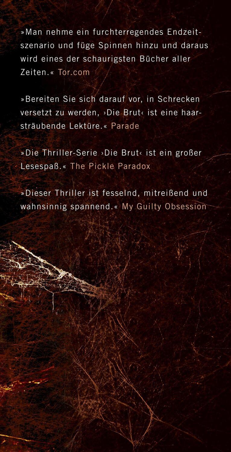 Bild: 9783596035847 | Die Brut - Das Ende naht | Thriller | Ezekiel Boone | Taschenbuch