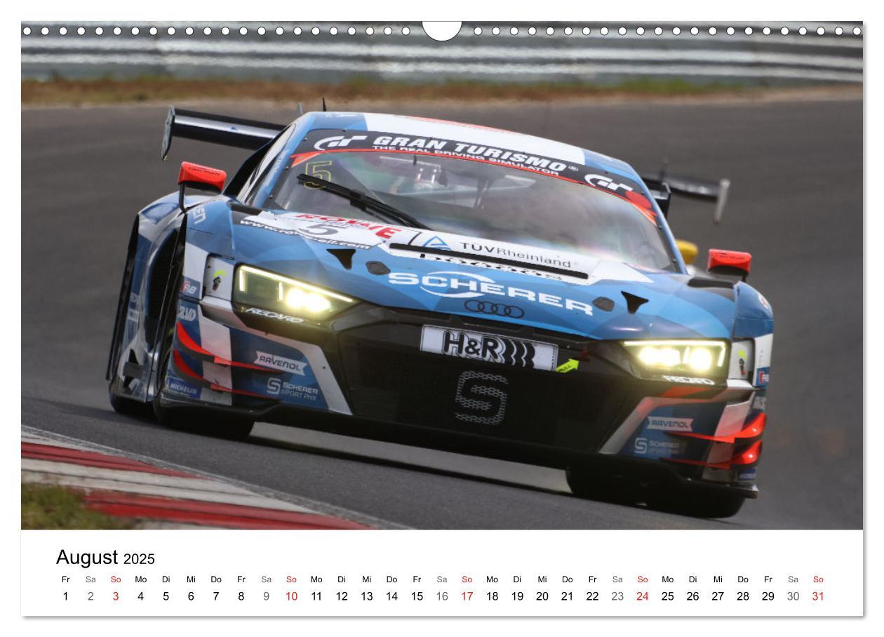 Bild: 9783435839520 | Die Vier Ringe im Motorsport (Wandkalender 2025 DIN A3 quer),...