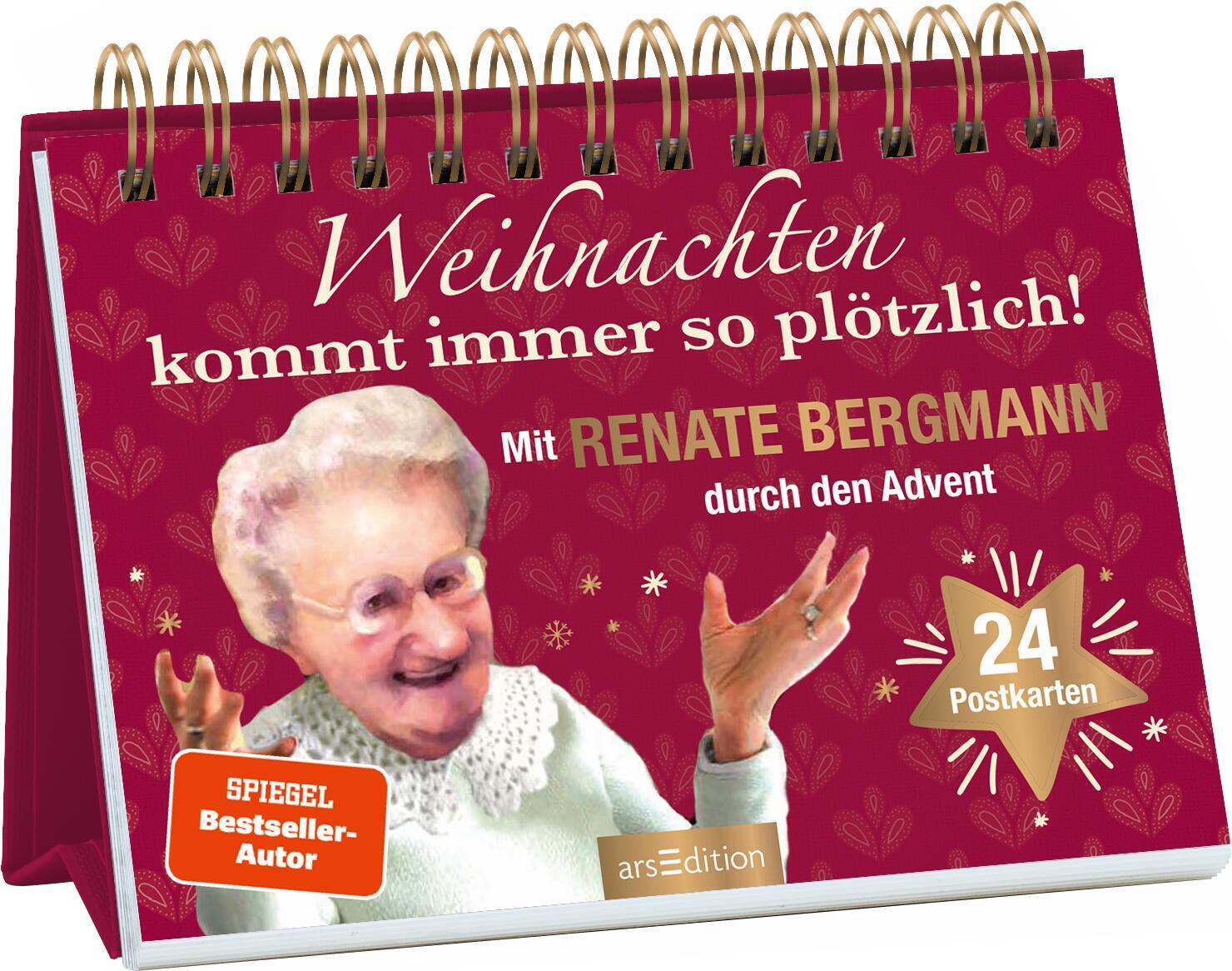Cover: 4014489129073 | Weihnachten kommt immer so plötzlich! | Renate Bergmann | Kalender