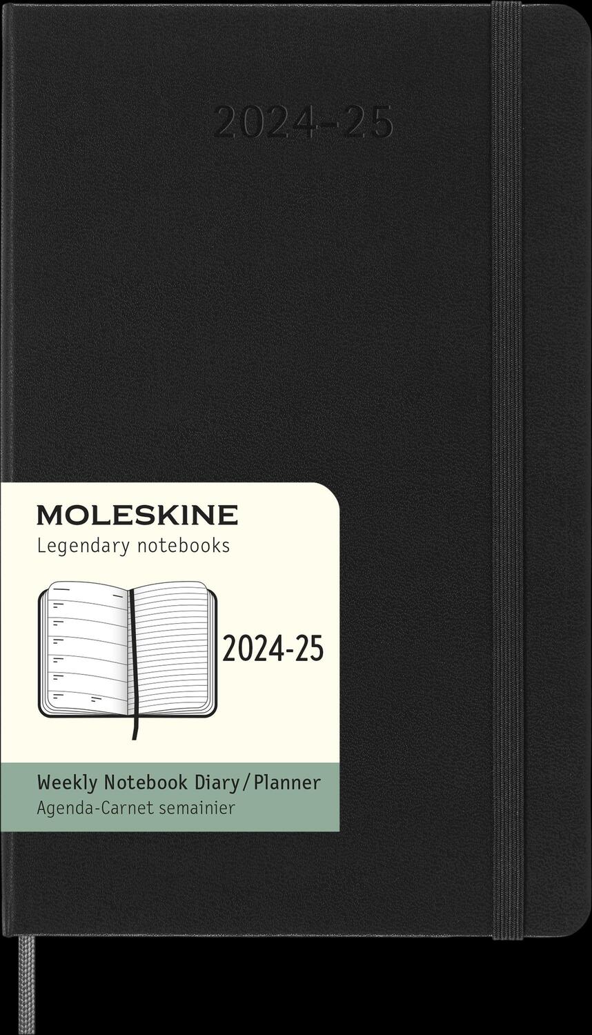 Bild: 8056999270568 | Moleskine 18 Monate Wochen Notizkalender 2024/2025, L/A5, 1 Wo = 1...