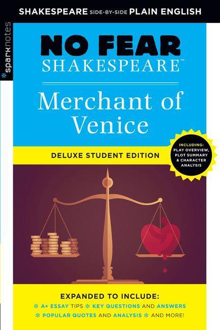 Cover: 9781411479685 | Merchant of Venice: No Fear Shakespeare Deluxe Student Edition:...