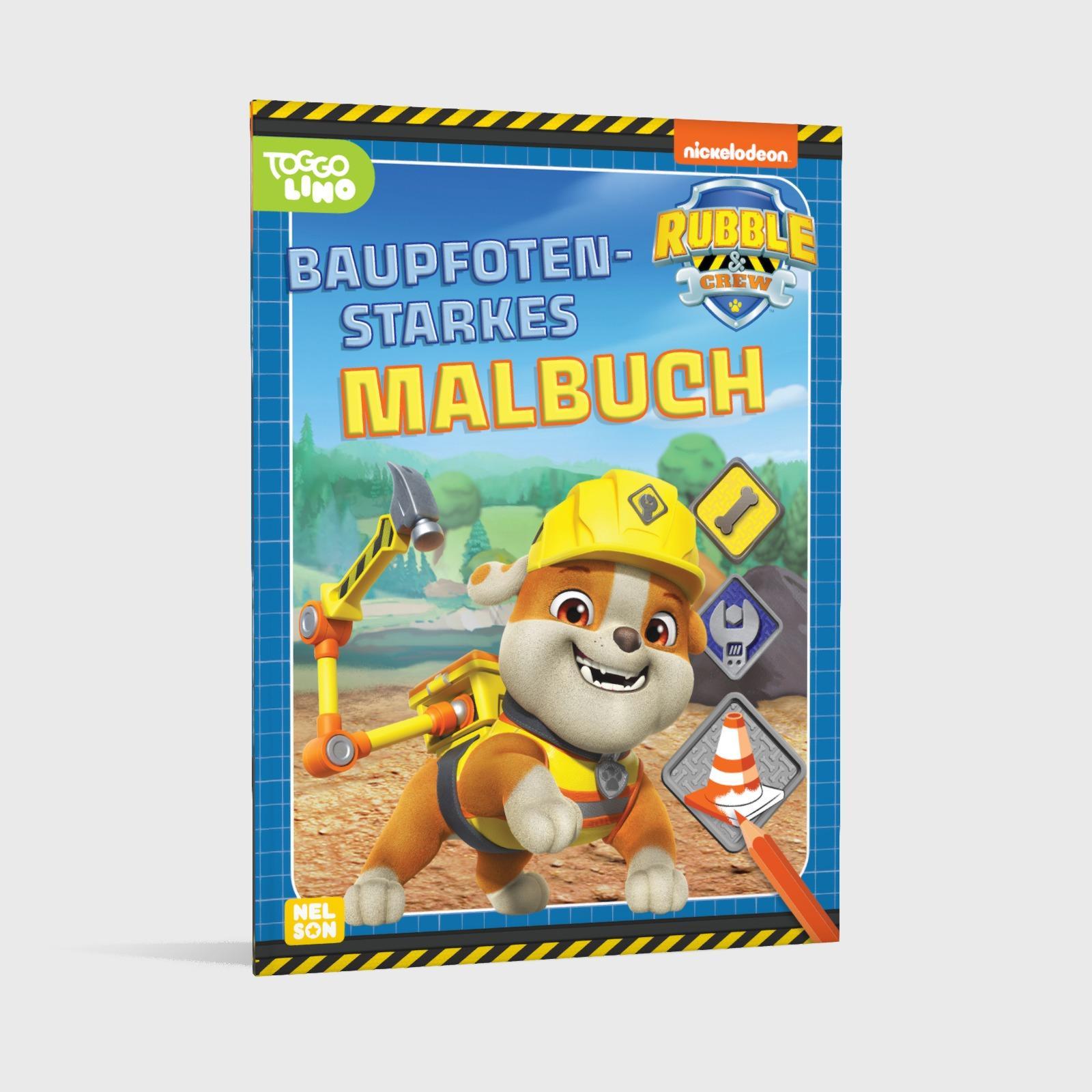 Bild: 9783845127187 | Rubble &amp; Crew: Baupfotenstarkes Malbuch | Taschenbuch | Rubble &amp; Crew