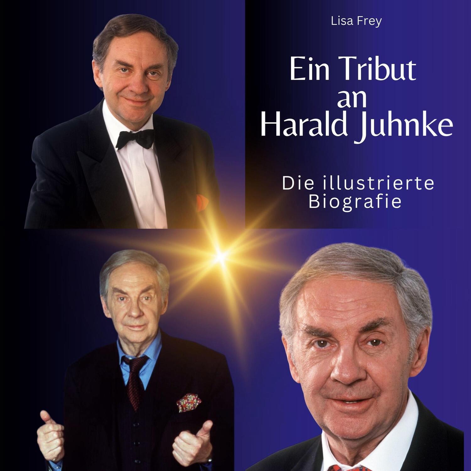 Cover: 9783750562219 | Ein Tribut an Harald Juhnke | Die illustrierte Biografie | Lisa Frey