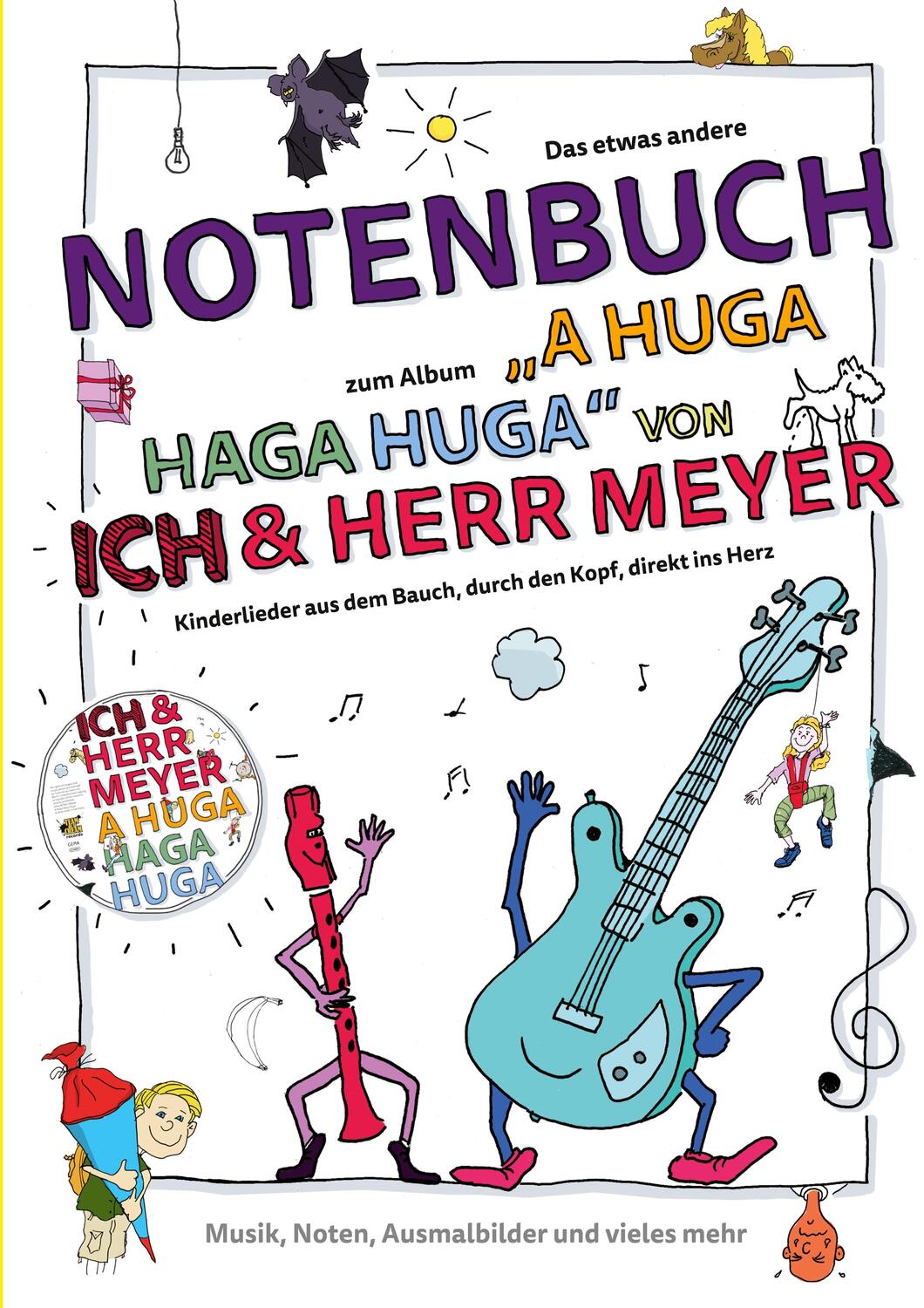 Cover: 9783981770414 | A HUGA HAGA HUGA Notenbuch | ICH & HERR MEYER | Jens Brix (u. a.)