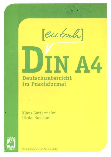 Cover: 9783939112914 | Deutsch in DIN A4 | Deutschunterricht im Praxisformat | Buch | 2018