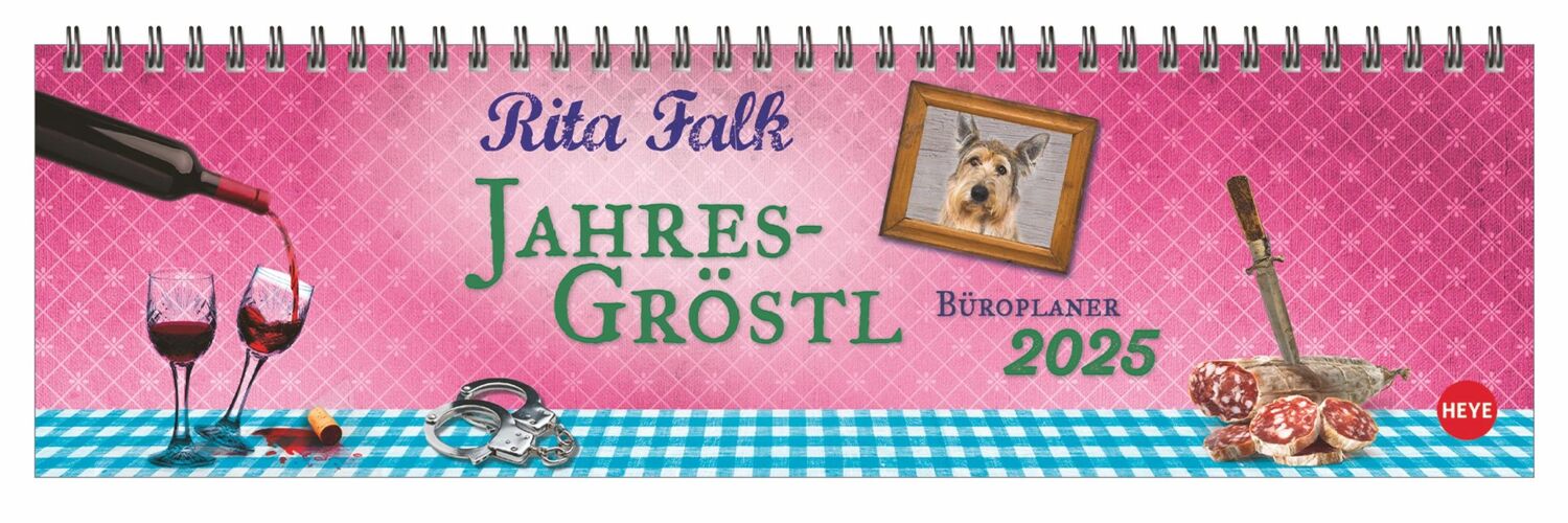 Cover: 9783756407378 | Rita Falk Wochenquerplaner 2025 | Rita Falk | Kalender | Spiralbindung