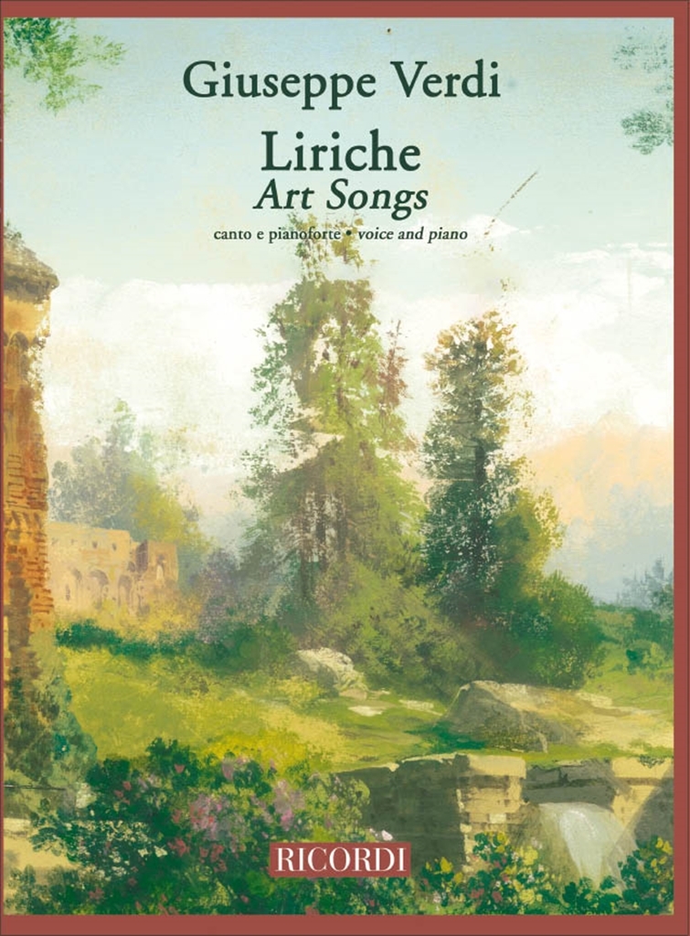 Cover: 9790041424866 | Liriche - Art Songs | Canto e pianoforte | Giuseppe Verdi | Art Songs