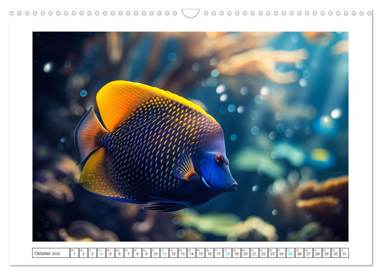 Bild: 9783383784378 | Exotische Fische (Wandkalender 2025 DIN A3 quer), CALVENDO...