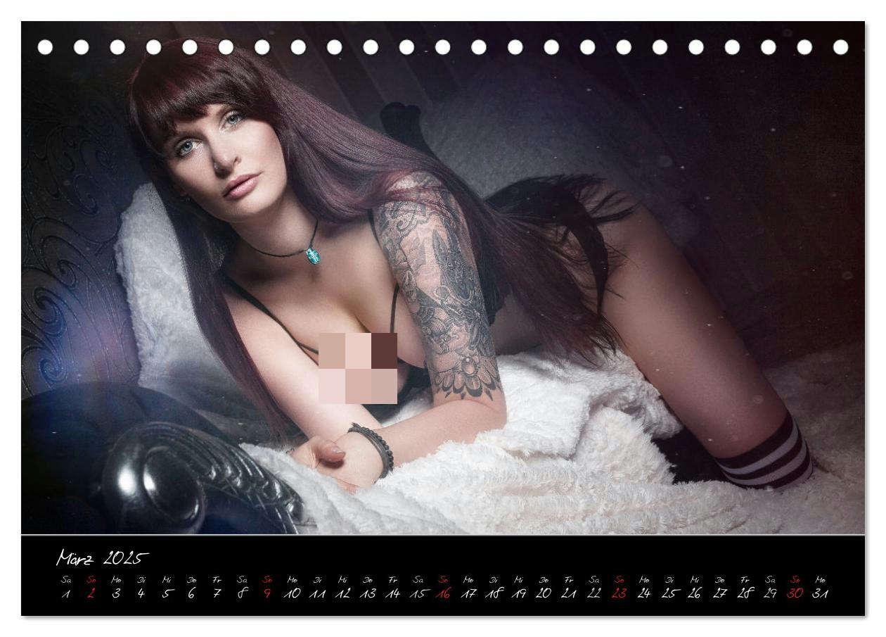 Bild: 9783383803161 | PinUp-Kalender 2025 (Tischkalender 2025 DIN A5 quer), CALVENDO...