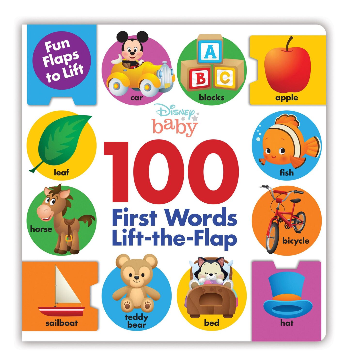 Cover: 9781484718018 | Disney Baby: 100 First Words Lift-the-Flap | Disney Book Group | Buch