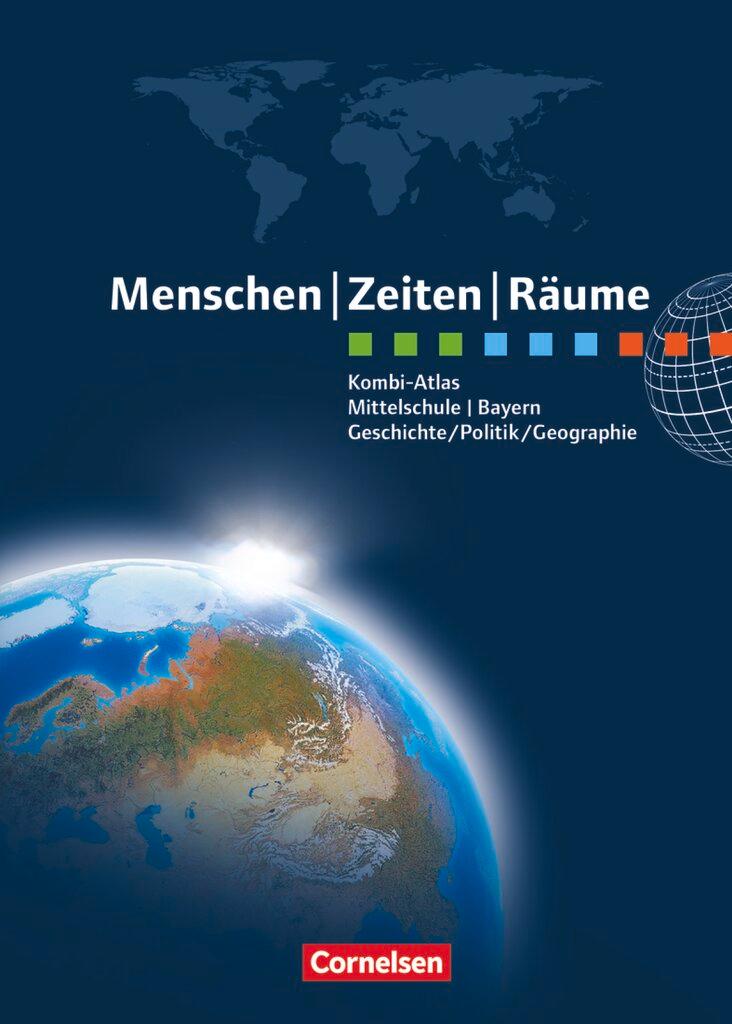 Cover: 9783060640881 | Menschen Zeiten Räume - Kombi-Atlas für Bayern mit Arbeitsheft | Buch