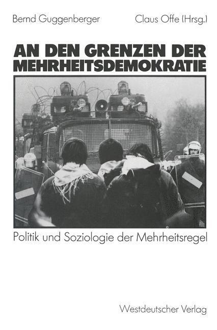 Cover: 9783531116518 | An den Grenzen der Mehrheitsdemokratie | Bernd Gugenberger (u. a.)