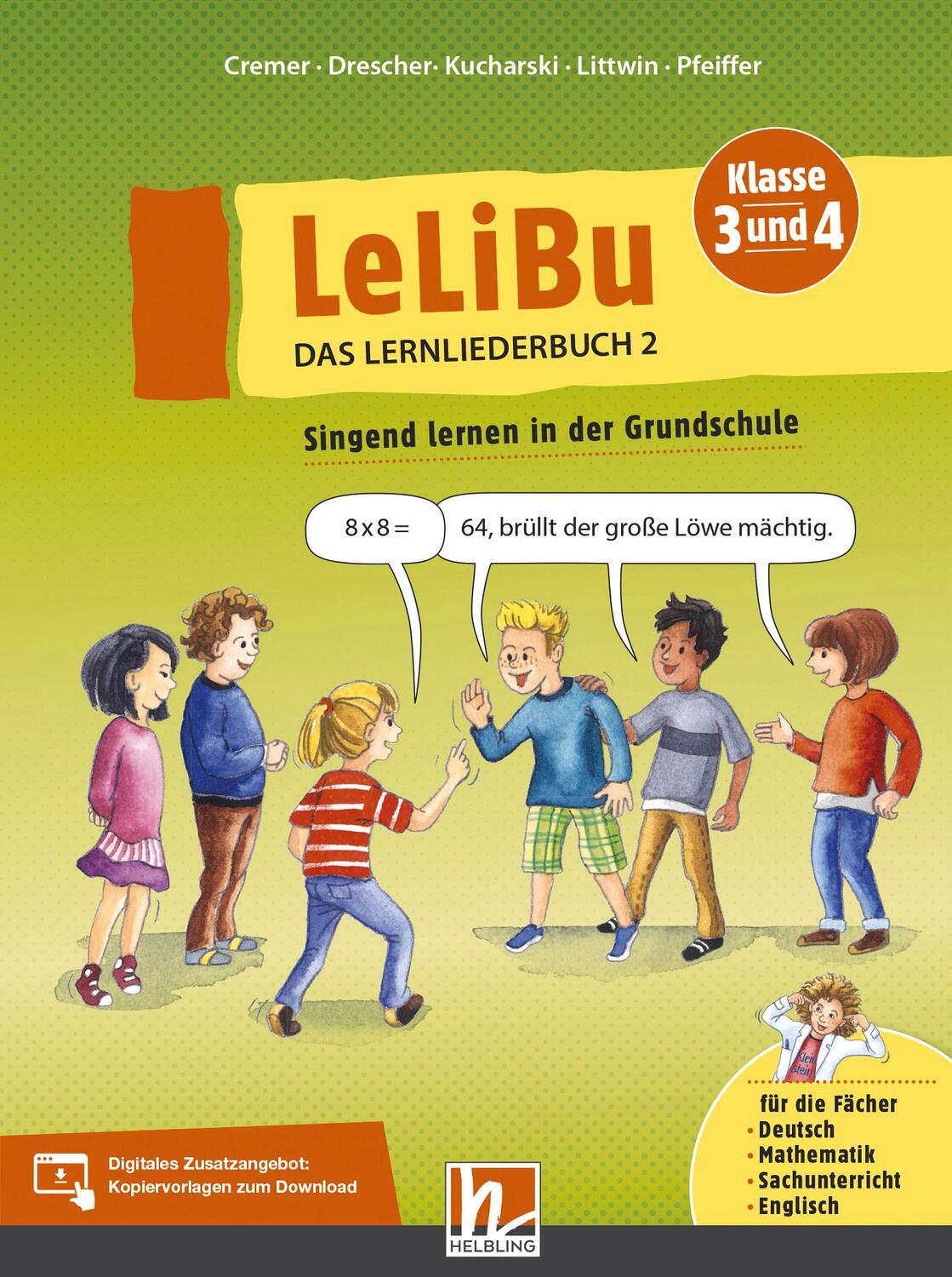 Cover: 9783862273607 | LeLiBu 3/4 - Das Lernliederbuch 2 | Singend lernen in der Grundschule