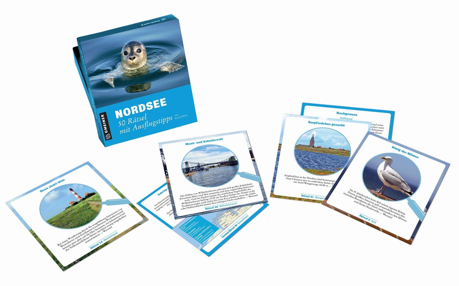 Bild: 9783839201657 | Nordsee - 50 Rätsel mit Ausflugstipps | Sonja Klein | Taschenbuch