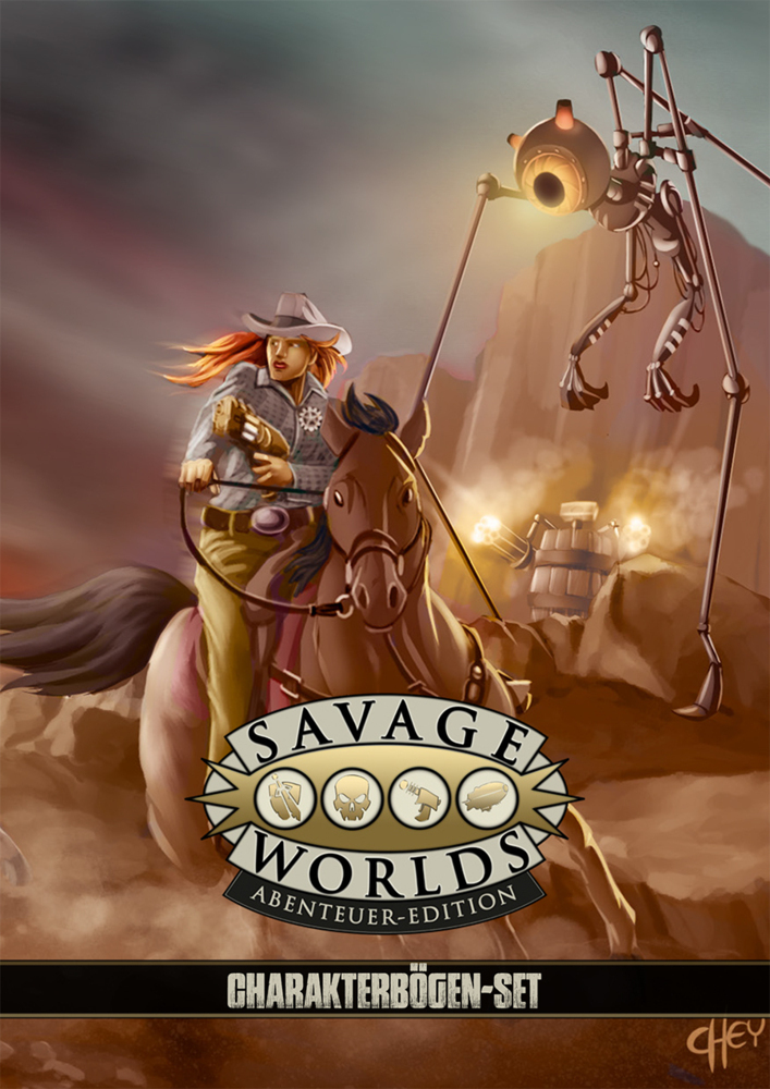 Cover: 9783963312830 | Savage Worlds Charakterbögen-Set | Shane Lacy Hensley | Stück | 2019