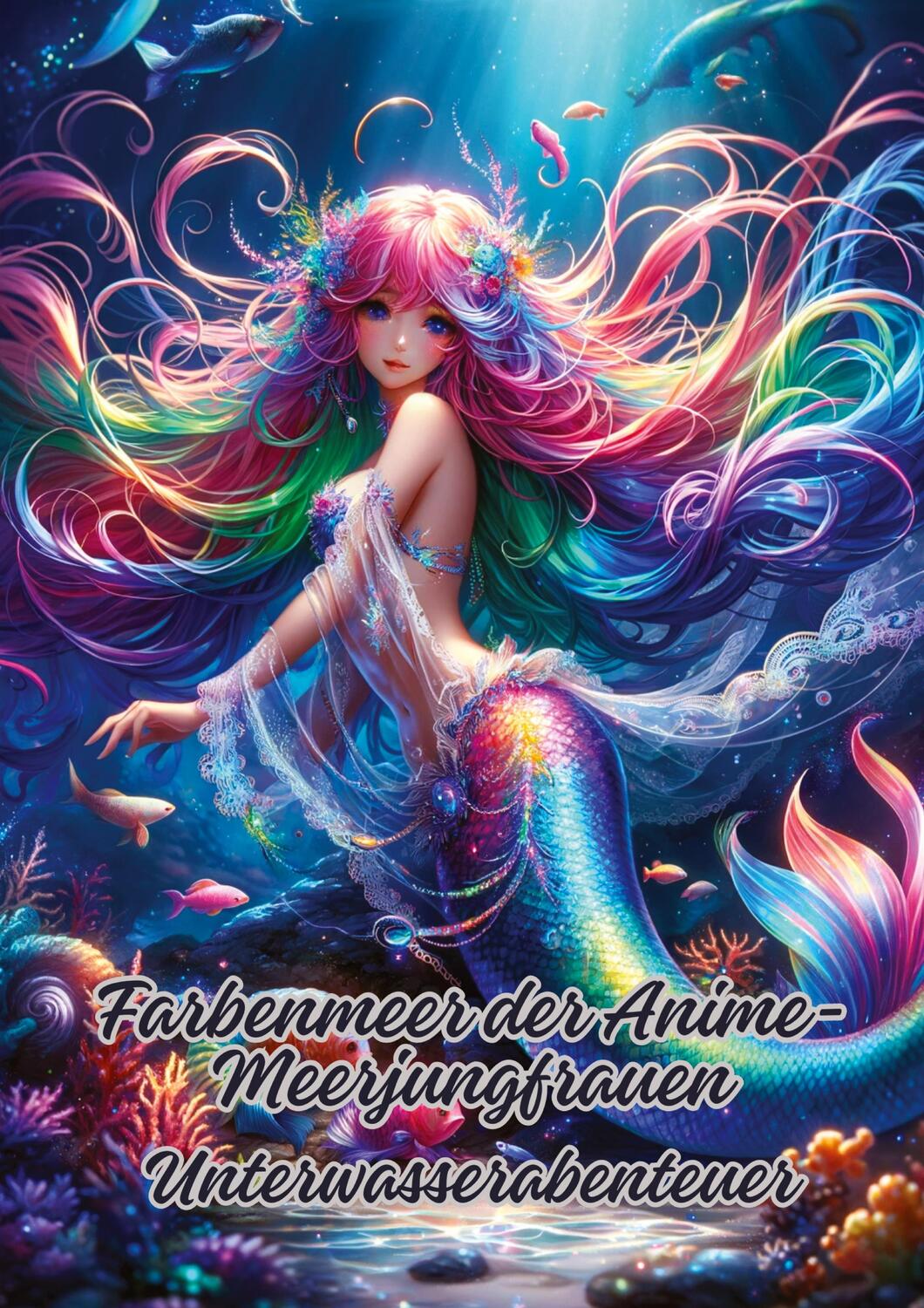 Cover: 9783384106537 | Farbenmeer der Anime-Meerjungfrauen | Unterwasserabenteuer | Kluge