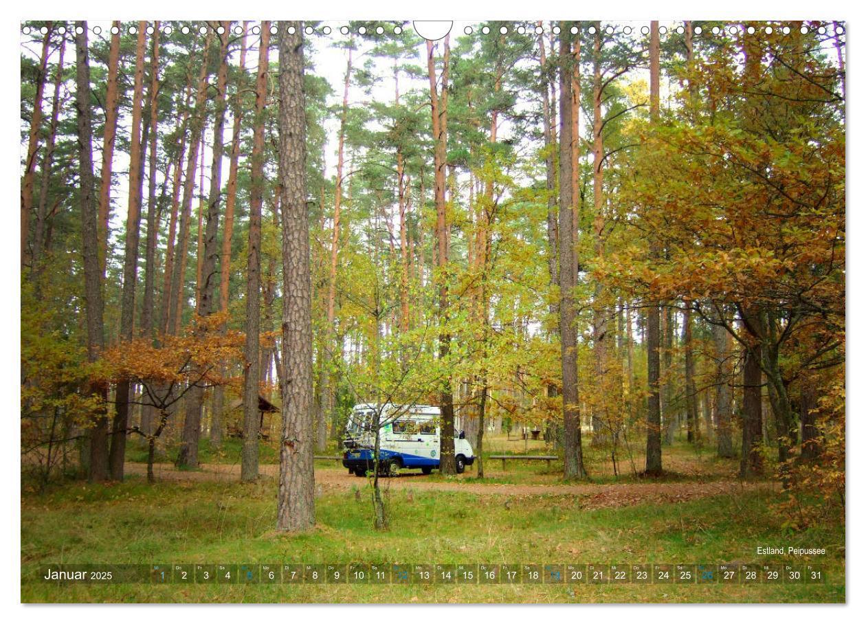 Bild: 9783435240654 | Vanlife - Leben, fahren, frei sein mit dem Wohnmobil (Wandkalender...