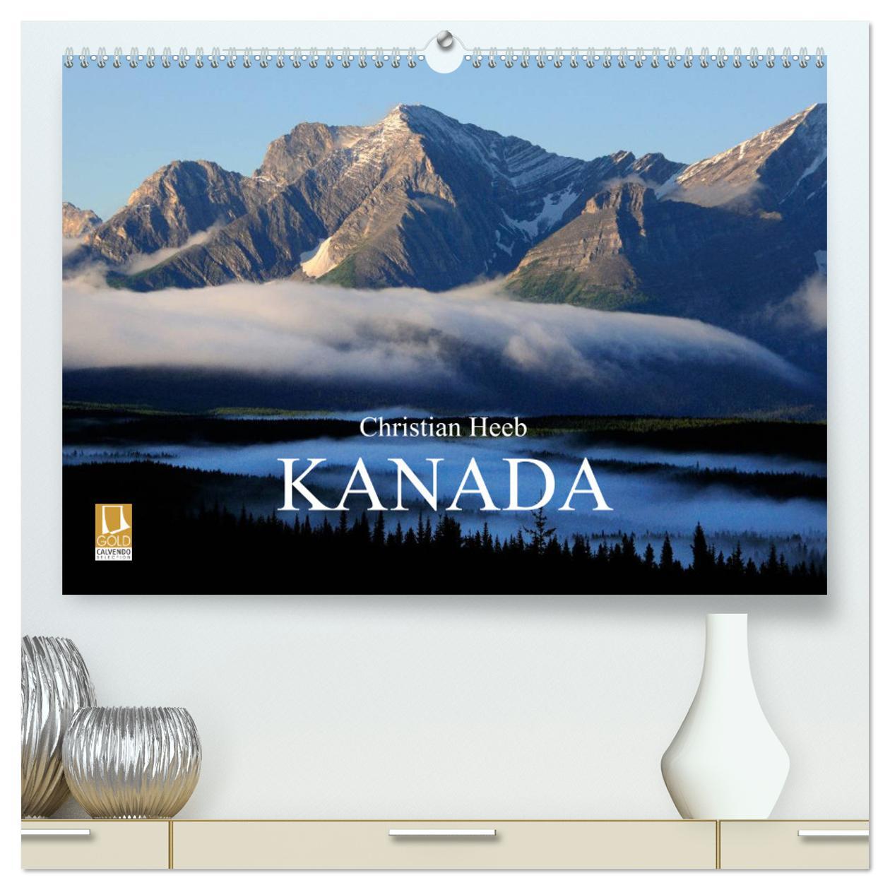 Cover: 9783435784134 | KANADA Christian Heeb (hochwertiger Premium Wandkalender 2025 DIN...