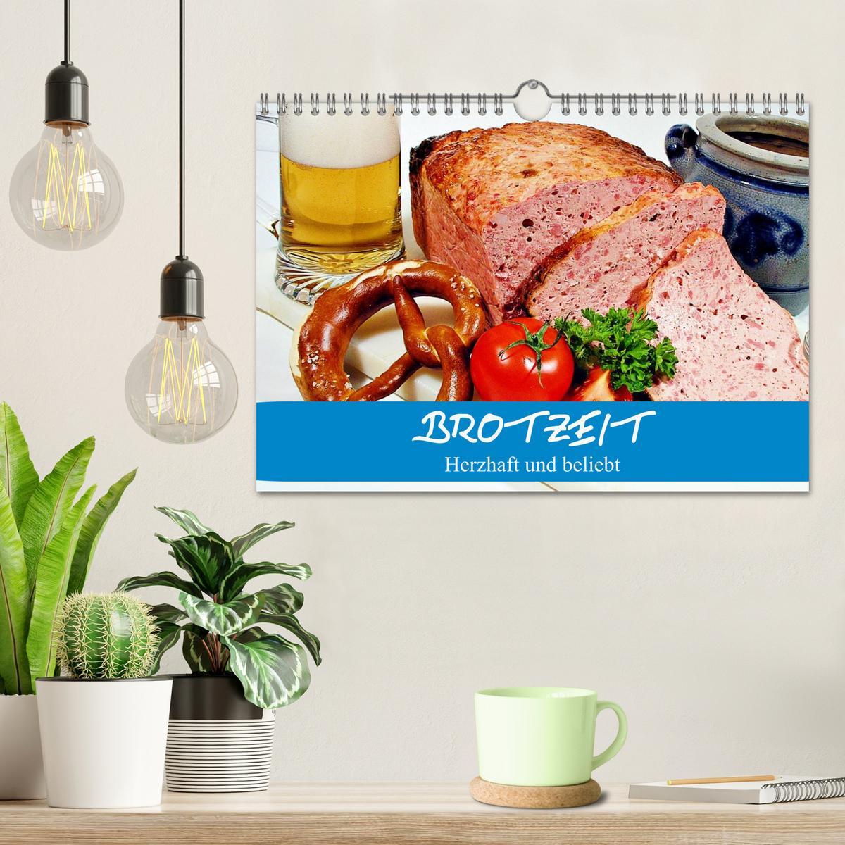 Bild: 9783435505708 | Brotzeit. Herzhaft und beliebt (Wandkalender 2025 DIN A4 quer),...