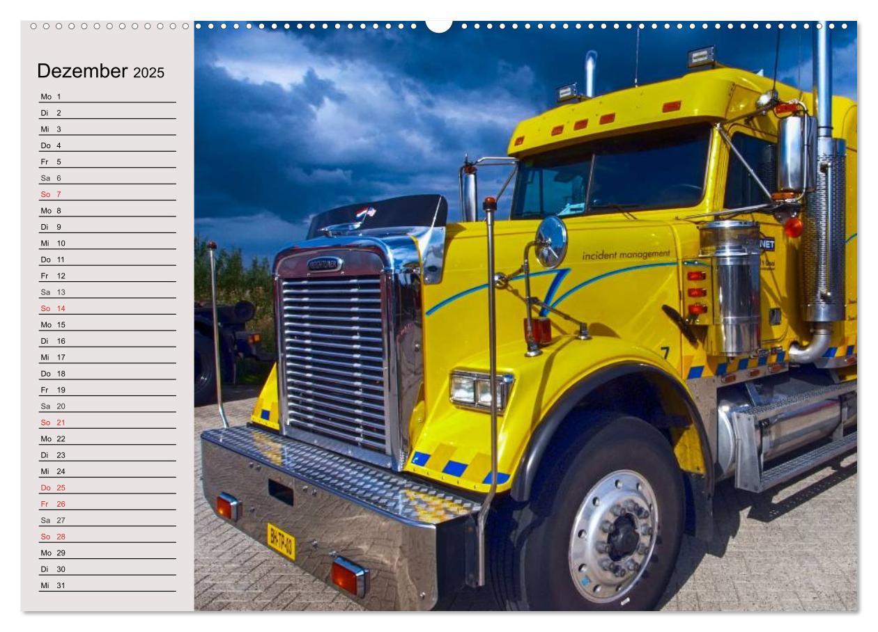 Bild: 9783435483518 | US-Trucks. Faszination Langhauber (Wandkalender 2025 DIN A2 quer),...