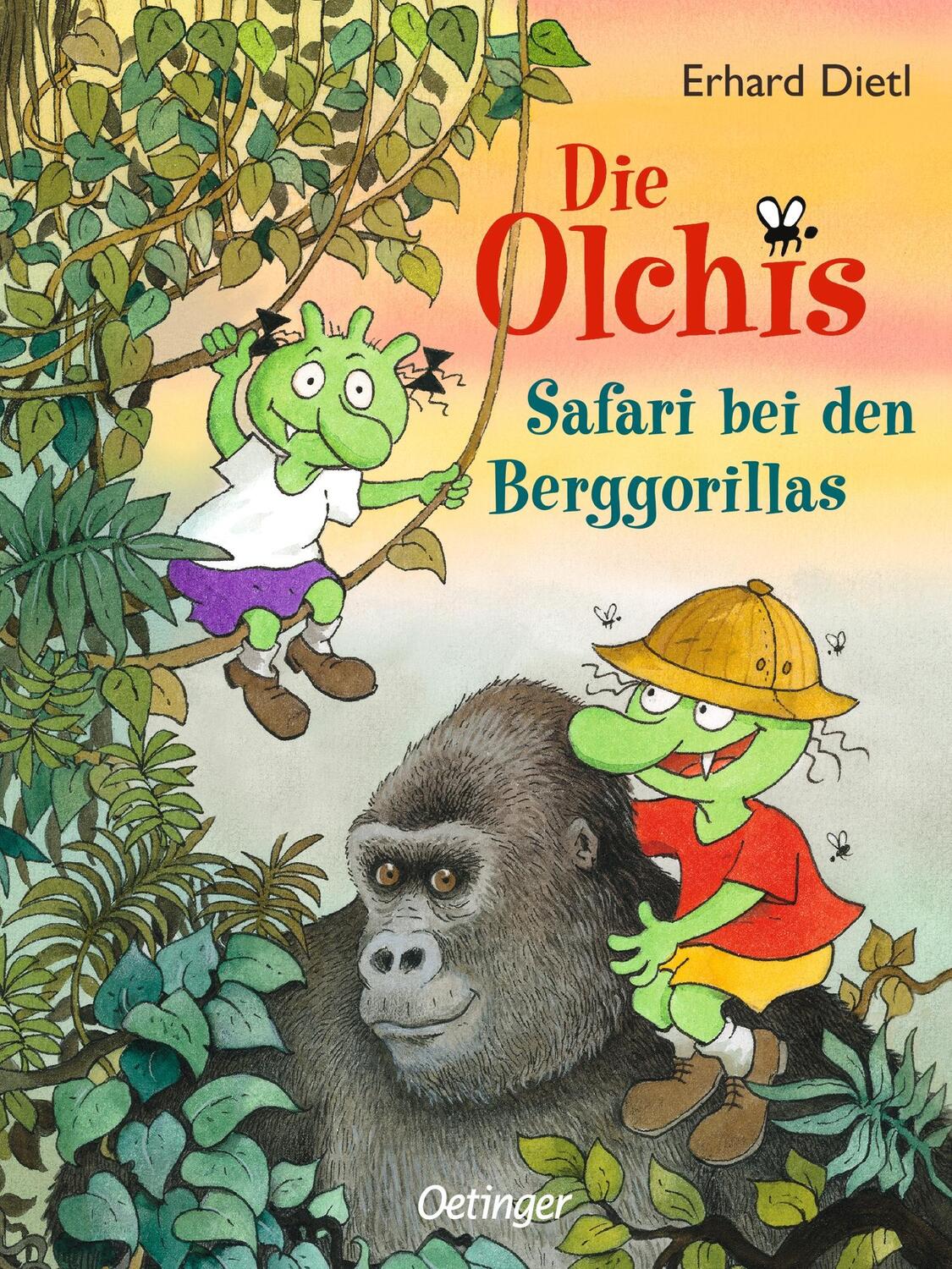 Cover: 9783789133817 | Die Olchis. Safari bei den Berggorillas | Erhard Dietl | Buch | Olchis
