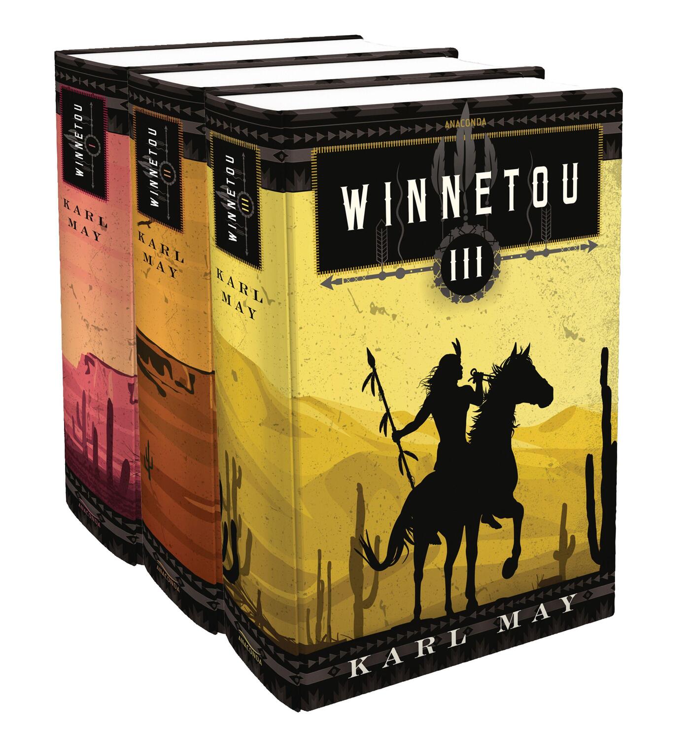 Winnetou I-III (3 Bände) - May, Karl